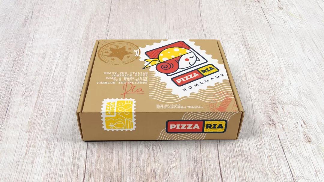 Pizza Ria品牌打包盒设计